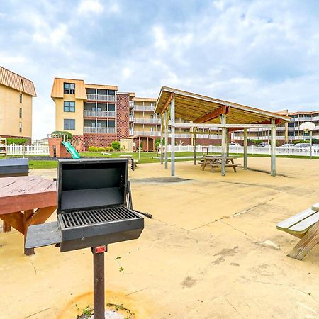 Steps To The Beach Oceanfront Condo With Lanai! North Topsail Beach Esterno foto