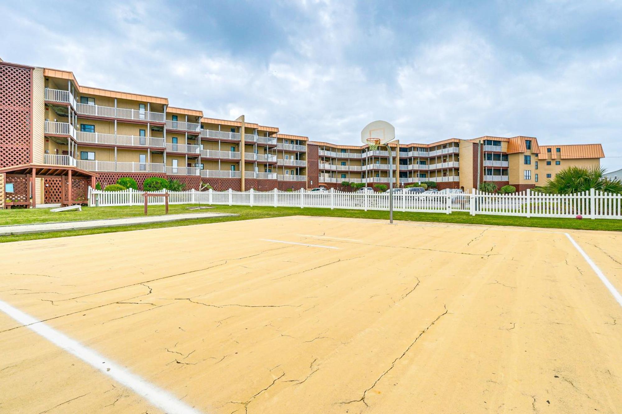 Steps To The Beach Oceanfront Condo With Lanai! North Topsail Beach Esterno foto